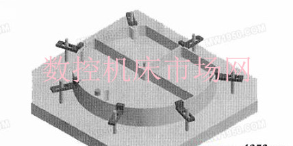 典型薄壁盤類零件的工藝方案及數控加工過程 典型薄壁盤類零件的工藝方案及數控加工過程