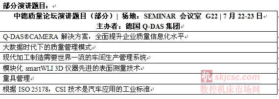 Control China2014現(xiàn)場會議——中德質(zhì)量論壇 Control China2014現(xiàn)場會議——中德質(zhì)量論壇